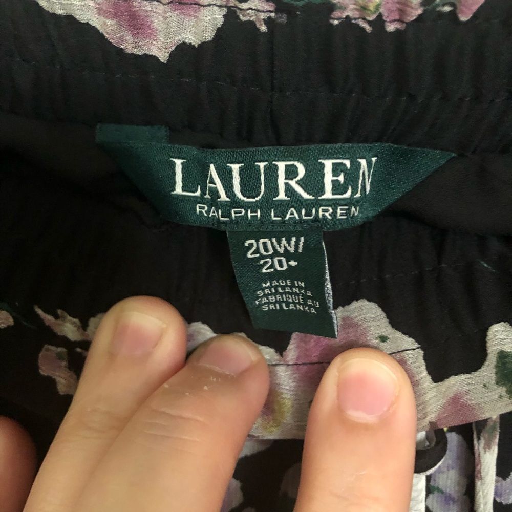 RALPH LAUREN Asymmetrical Skirt Floral Print - Picture 9 of 11